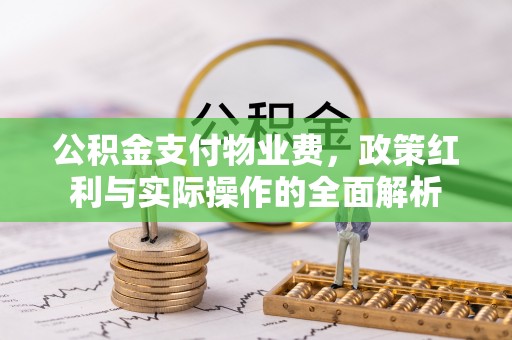 滦平公积金支付物业费，政策红利与实际操作的全面解析