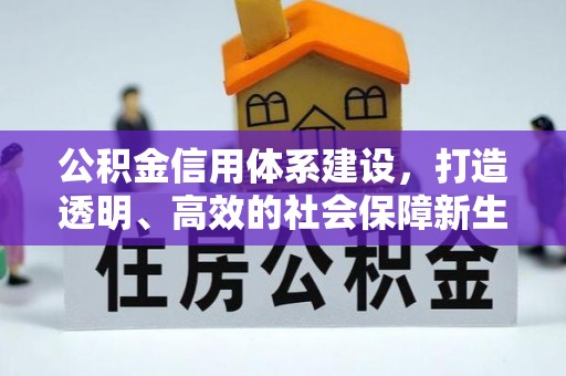滦平公积金信用体系建设，打造透明、高效的社会保障新生态