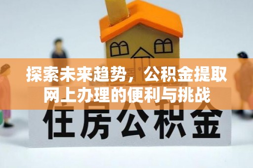 滦平探索未来趋势，公积金提取网上办理的便利与挑战