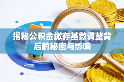 滦平揭秘公积金缴存基数调整背后的秘密与影响